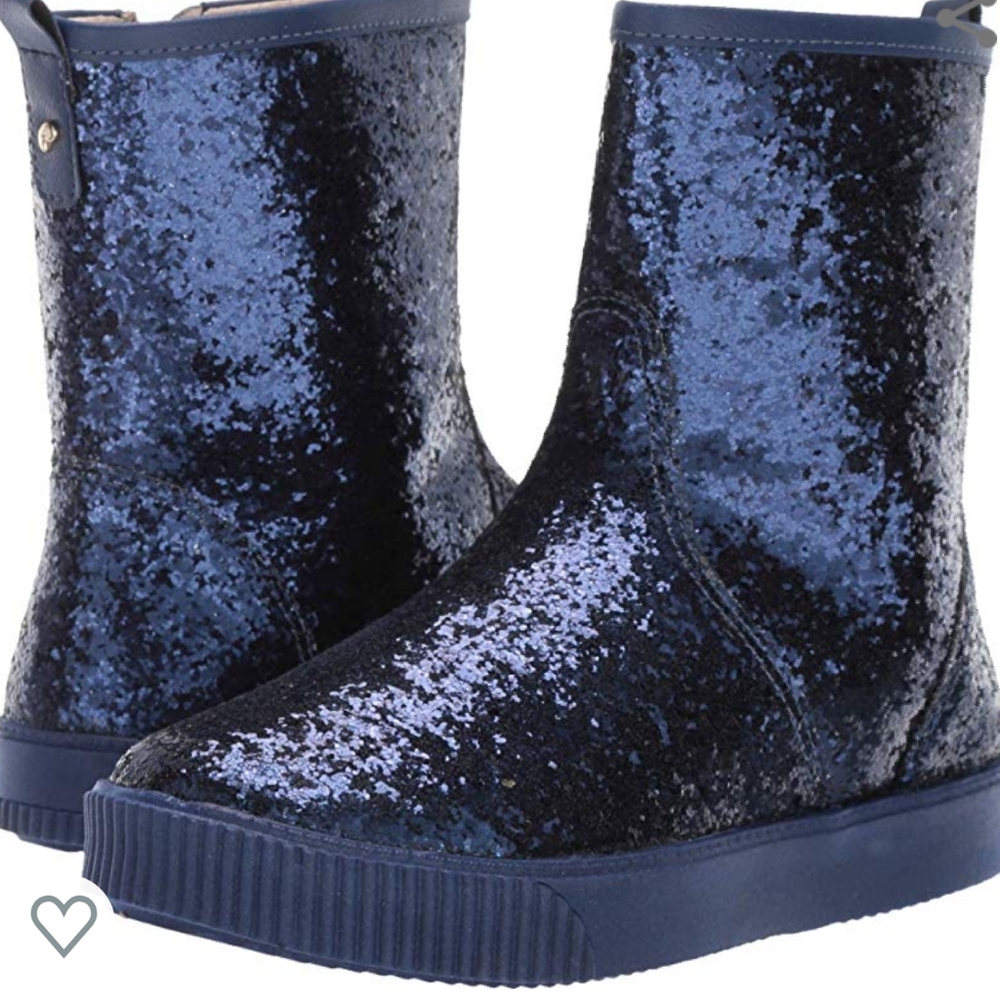Pampili navy blue girl boot in a sz 3 little girl